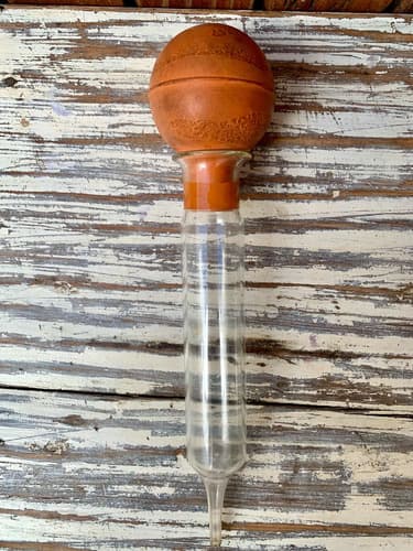 Antigua Tubo Botica Antigua