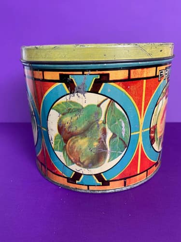 Antigua Lata Lámina Coleccionable