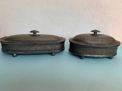 Antiguas Cajitas Med & Plated